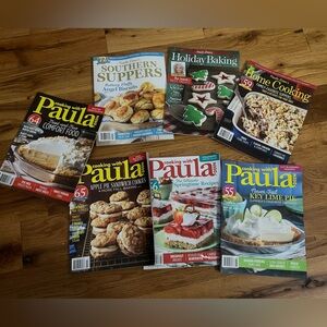 Lot of Paula Deen magazines